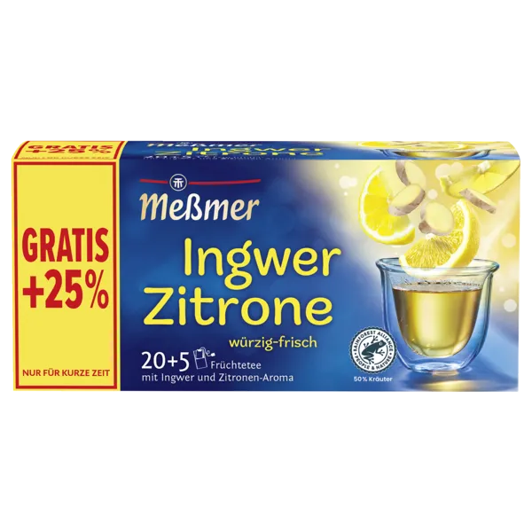 Meßmer Ländertees oder verfeinerte Kräuter-/Früchtetees