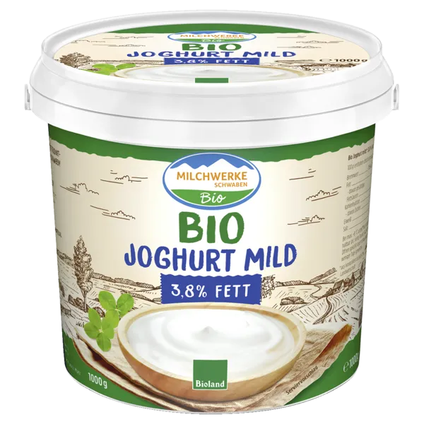 Weideglück Bio Joghurt mild 3,8 %/3,5%