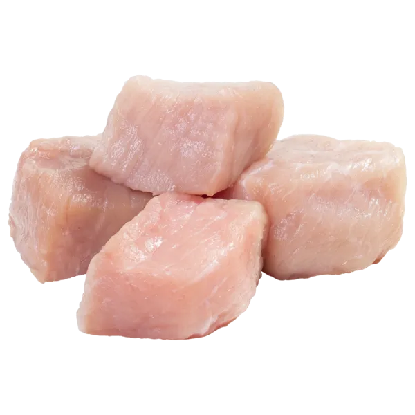 Deutsches frisches Schweine-Fonduefleisch, Raclettescheiben