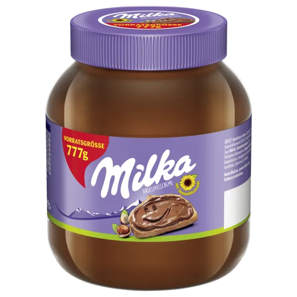 Milka Haselnusscreme