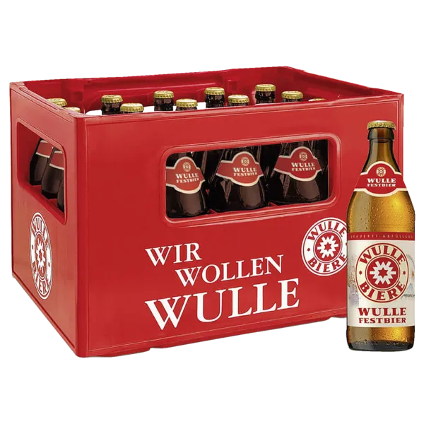 Wulle Vollbier hell oder Festbier