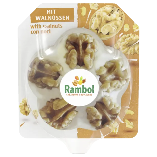 Rambol, Chavroux Franz. Schmelzkäsezubereitung, Weichkäse-Rolle