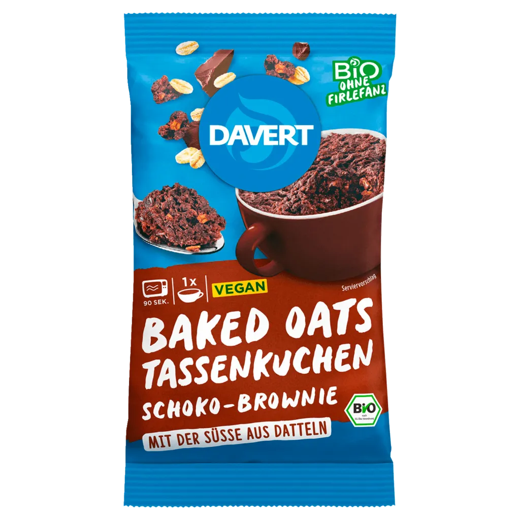 Davert Tassenkuchen Schoko-Brownie | Süße Gerichte | HIT