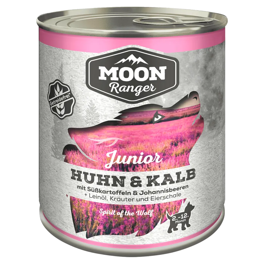 Moon Ranger Hundefutter nass Huhn & Kalb | Hundefutter | HIT