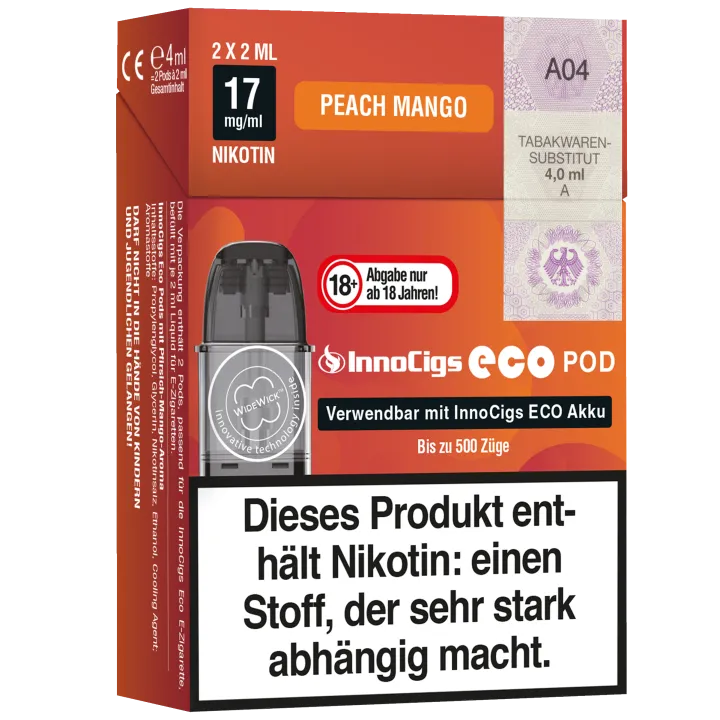 InnoCigs - Eco Pod Cotton Candy 17mg/ml | E-Zigaretten | HIT